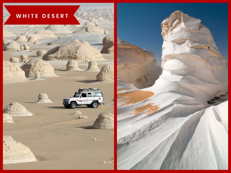 Du lịch Sa mạc trắng - Du lịch Ai Cập
