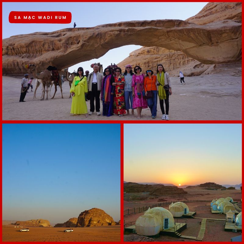 Du lịch Sa mạc Wadi Rum - Du lịch Jordan