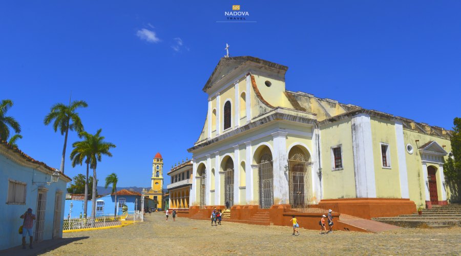 Plaza Mayor – Quảng trường chính tại Trinidad - Visa Cuba