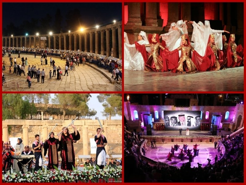 Jerash Festival - Khám phá Jordan