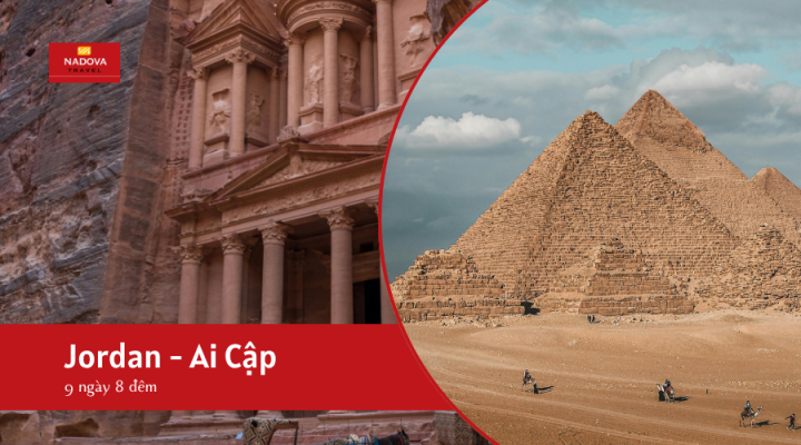 Tour du lịch Jordan – Ai Cập 9 ngày 8 đêm