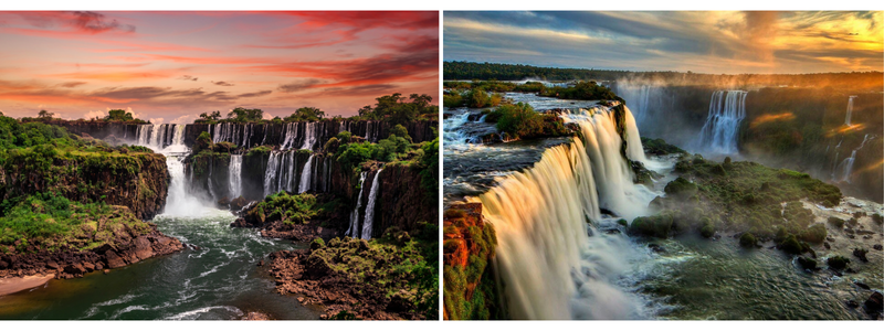 Thác Iguazu.