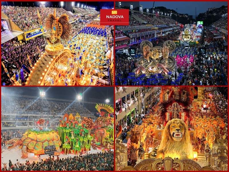Rio de Janeiro tổ chức lễ hội Carnival lớn nhất hành tinh - Tour du lịch Mexico