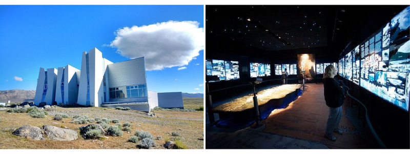 Bảo tàng Glaciarium - trung tâm diễn giải về băng hà, tập trung vào nghiên cứu và giáo dục về sông băng và Đồng băng Nam Patagonia