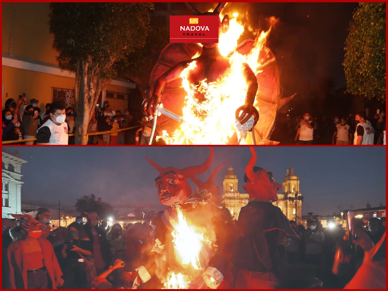 Lễ đốt tượng Quỷ (La Quema del Diablo) là nghi lễ truyền thống của người Cuba. Trong nghi lễ này, họ sẽ đốt hình nộm của Quỷ dữ để tượng trưng cho việc thanh tẩy và xua tan cái ác hoặc sự tiêu cực của năm cũ.