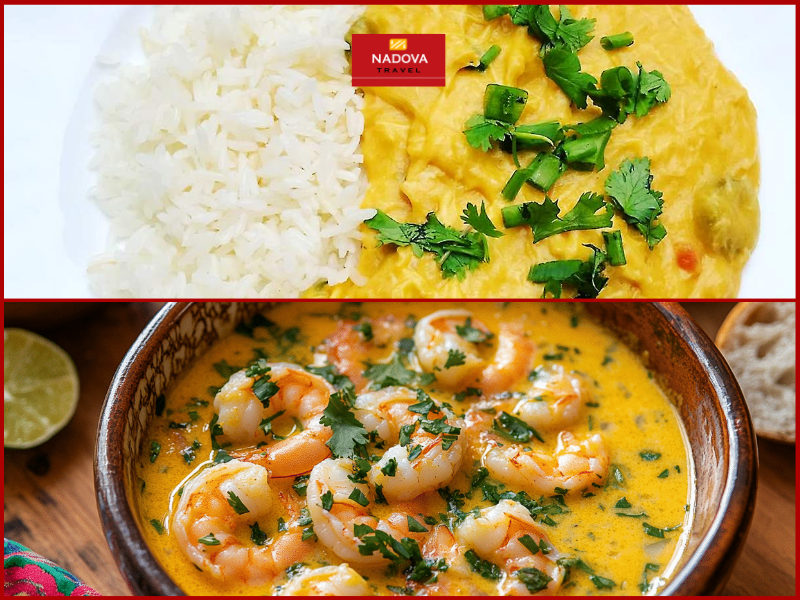 Vatapá là món hầm đặc trưng của vùng Bahia, mang đậm hương vị Afro-Brazil