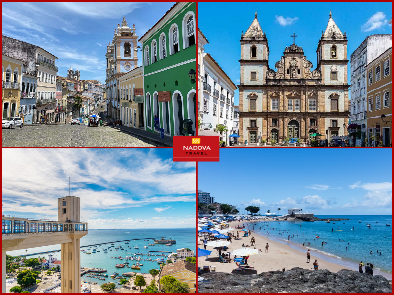 Salvador de Bahia là thủ đô đầu tiên của Brazil và là cái nôi của văn hóa Afro-Brazilian.