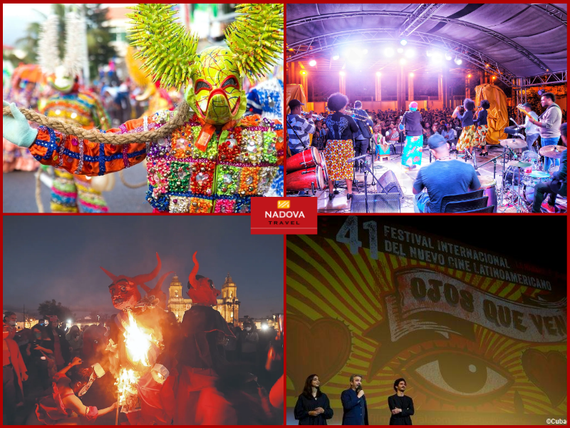 Các lễ hội sôi động tại Cuba.