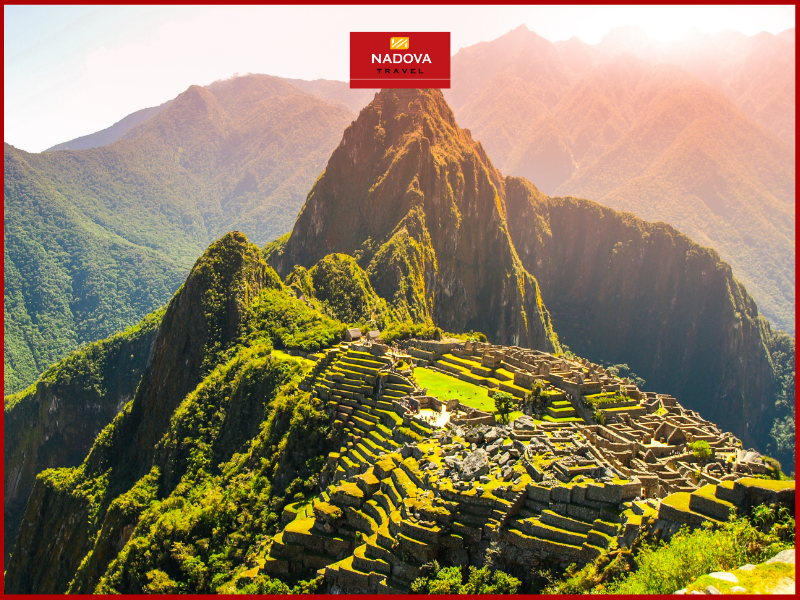 Hệ thống ruộng bậc thang kỳ vĩ ở Machu Picchu