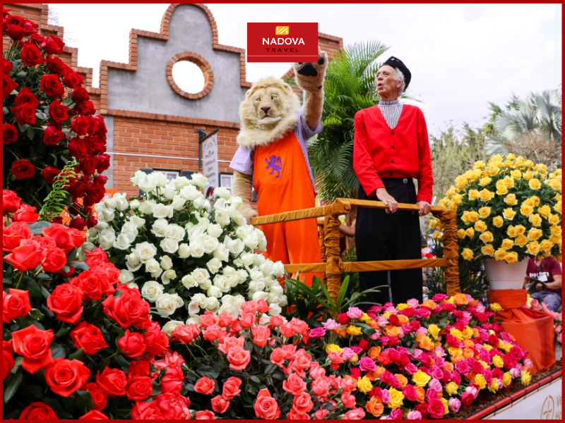 Dành cho những tâm hồn yêu thiên nhiên và sự tĩnh lặng, diễn ra vào tháng 9 tại thị trấn mang phong cách Hà Lan – Holambra.