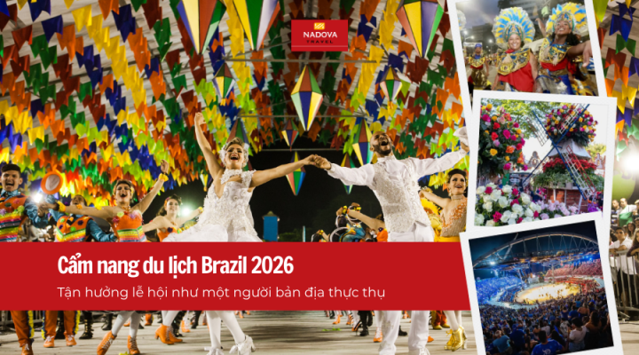 Cẩm nang du lịch Brazil 2026: Tận hưởng lễ hội như một người bản địa thực thụ
