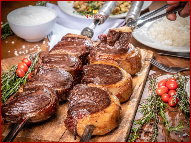 Thưởng thức đại tiệc thịt nướng Churrascaria khi du lịch Brazil