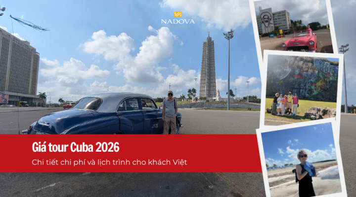 Giá tour du lịch Cuba 2026